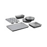 Jogo De Bandejas Diversas Cuisinart AMB-6 Metal  6 Peças