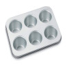 Bandeja Antiaderente Cuisinart AMB-6JMP Para 6 Cupcake - Prata