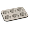 Bandeja Antiaderente Cuisinart AMB-6JMPCH Jumbo Para 6 Cupcake Champanhe