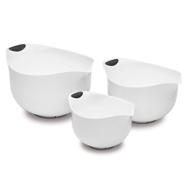 Bowls Cuisinart CTG-00-3MBW 5L/3L /1.5L - 3 Peças - Branco