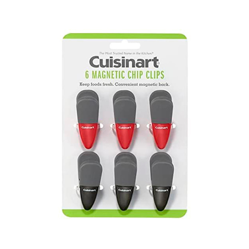 Cuisinart 6 Magnetic Clips Black & Red - CTG-00-6CC2