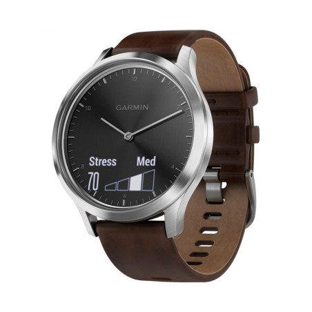 RELOGIO GARMIN VIVOMOVE HR  WW  PREMIUM  BLACK SILVER - 753759184667