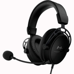Headset HyperX Cloud Alpha S Mini Jack 3.5 mm - Preto HX-HSCAS-BK/WW