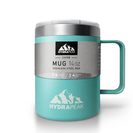 Caneca Térmica Hydrapeak HP-MUG-14-AQUA 400ML - Agua