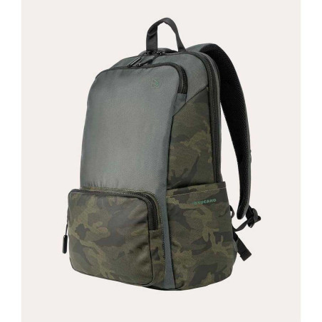 Mochila Tucano Terra Para Laptops 15" - 15.6" Military Green - BKTER15-CAM-VM