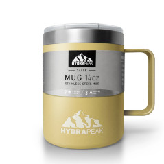 Caneca Térmica Hydrapeak HP-MUG-14-KREME 400ML - Creme