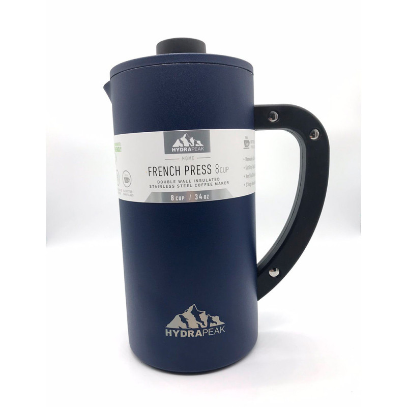 Cafeteira Francesa Hydrapeak HP-FRENCHPRESS-NAVY 1L  Azul Marinho