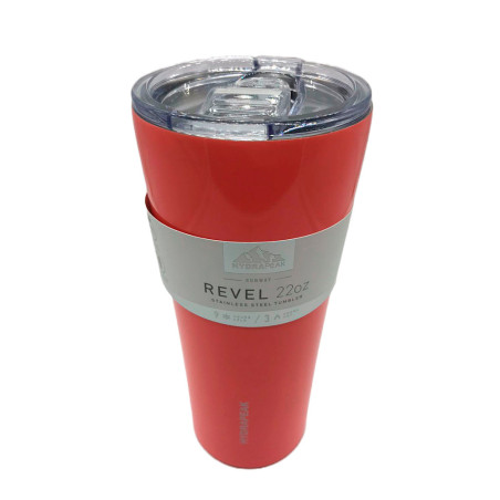 Copo Térmico Hydrapeak HP-REVEL-22 650ML - Coral - Isolado
