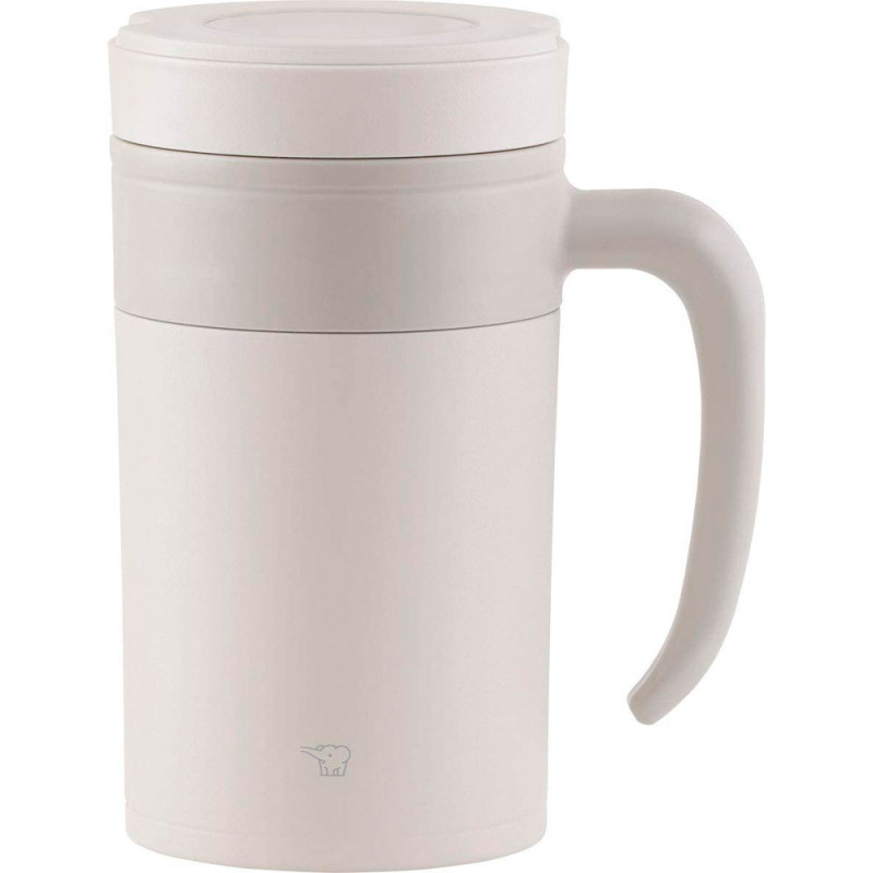 Garrafa Térmica Zojirushi SE-KAE48WZ Com Infusor Duplo E Filtro 480ML - Branco