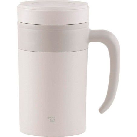Garrafa Térmica Zojirushi SE-KAE48WZ Com Infusor Duplo E Filtro 480ML - Branco