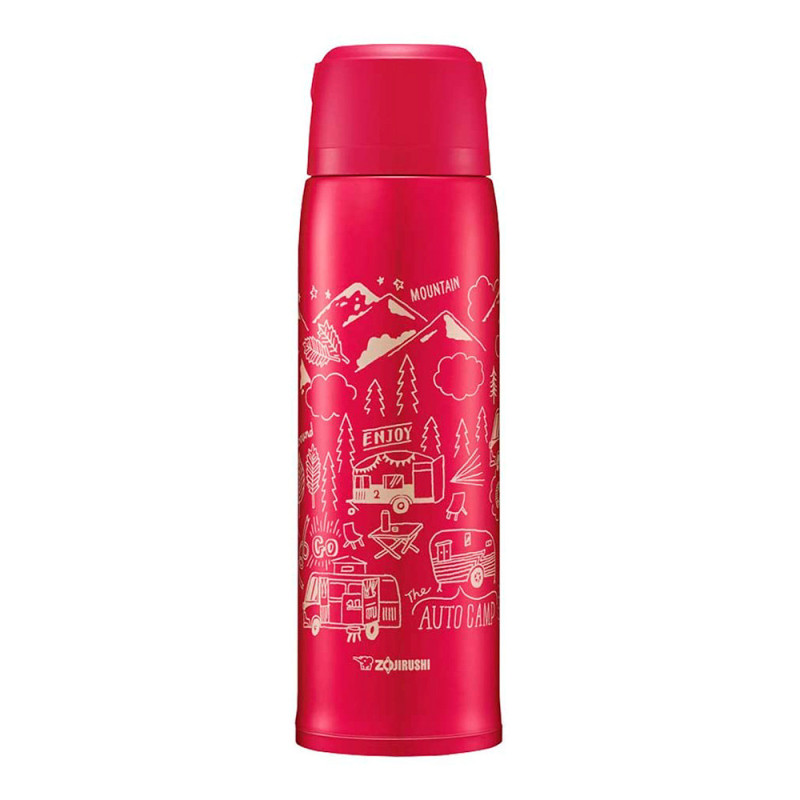 Garrafa Térmica Zojirushi SJ-JS10RA Inox 1L - Vermelho