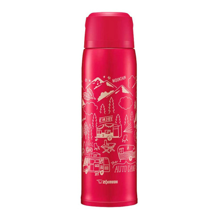 Garrafa Térmica Zojirushi SJ-JS10RA Inox 1L - Vermelho