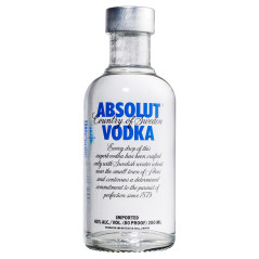 Absolut Vodka 200ML 40% - Small bottle for sharing