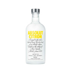 Vodka Absolut Citron 200 ml - Vodka sabor limón 40%