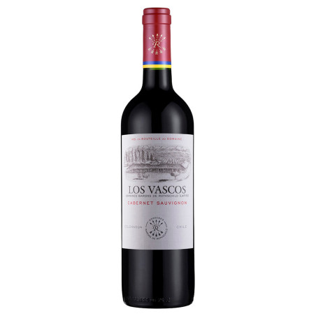 Vino Los Vascos Cabernet Sauvignon 750ML – 13,5% alcohol