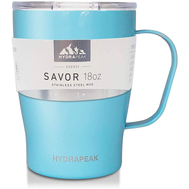 Caneca Térmica Hydrapeak HP-SAVOR-18-CLOUD 532ML - Azul Nuvem