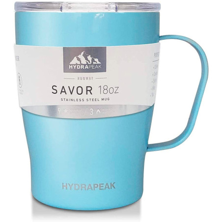 Caneca Térmica Hydrapeak HP-SAVOR-18-CLOUD 532ML - Azul Nuvem