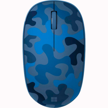 Mouse Sem Fio Microsoft 8KX-00002 1.000 DPI - Azul Camuflado