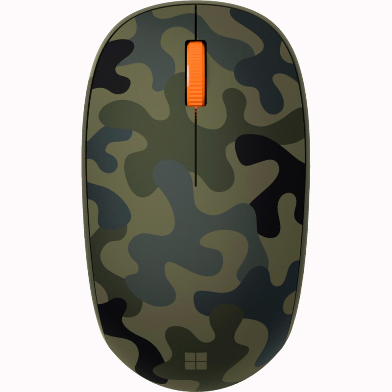 Mouse Sem Fio Microsoft 8KX-00003 1.000 DPI - Verde Camuflado