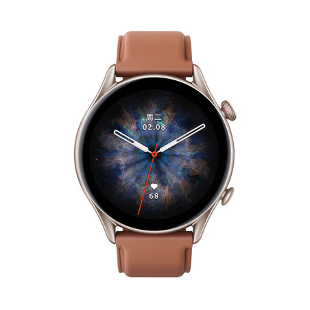 Smartwatch Amazfit GTR 3 Pro A2040 Bluetooth e GPS - Brown Leather W2040OV1N