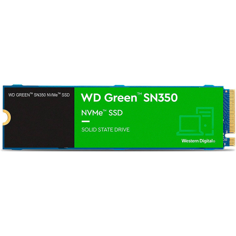 SSD Interno WD SN350 NVME M.2 480 GB Green - WDS480G2G0C