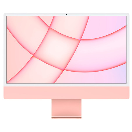Apple iMac MGPM3LL/A Chip M1 8 Core Cpu / 8 Core Gpu / Memoria 8 GB / SSD 256 GB / Display 24'' Retina 4.5K Pink