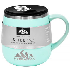 Caneca Térmica Hydrapeak HP-SLIDE-14-AQUA 414ML - Agua