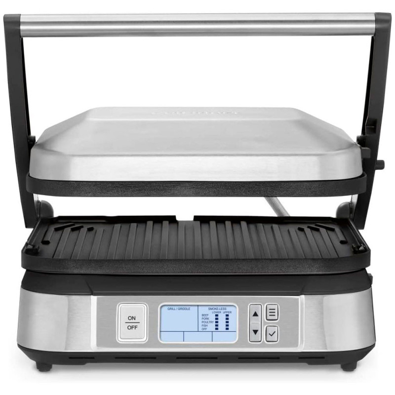 Churrasqueira Cuisinart GR-6S com Modo sem Fumaça 110V