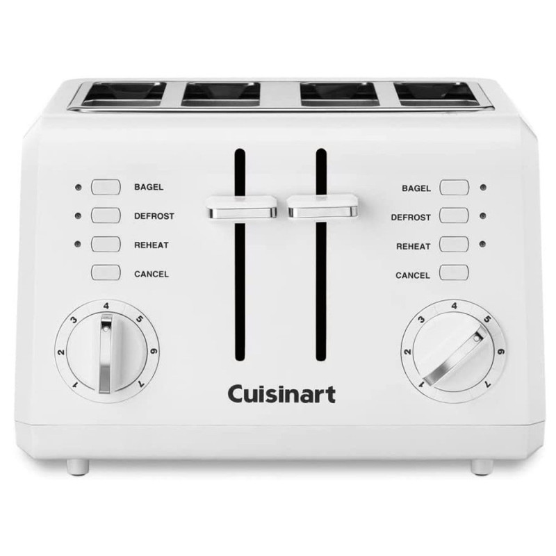 Torradeira Cuisinart CPT-142P1 Clássica 4 Fatias Branco  110V