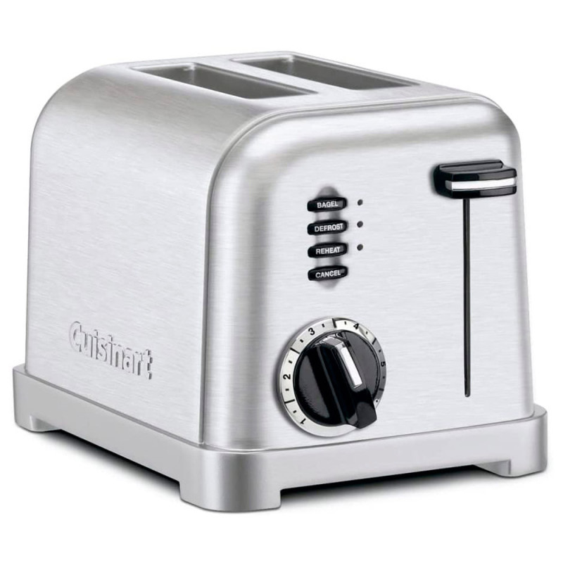 Torradeira Cuisinart CPT-160P1 Clássica 2 Fatias Metal  110V