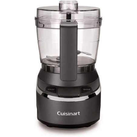 Mini Processador Cuisinart RMC-100 Sem Fio Evolutionx 4 Xícaras Bivolt Preto