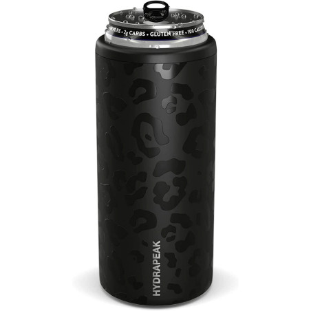 Porta Lata Hydrapeak HP-KOOZIE-BLACKLEOPARD 350ML - Leopardo Preto