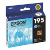 Cartucho de Tinta Epson T195 3ML Ciano - T195220-AL