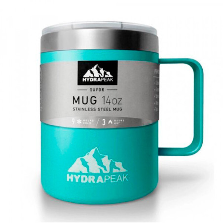 Hydrapeak Thermal Mug HP-MUG-14 400ML Teal - Insulation
