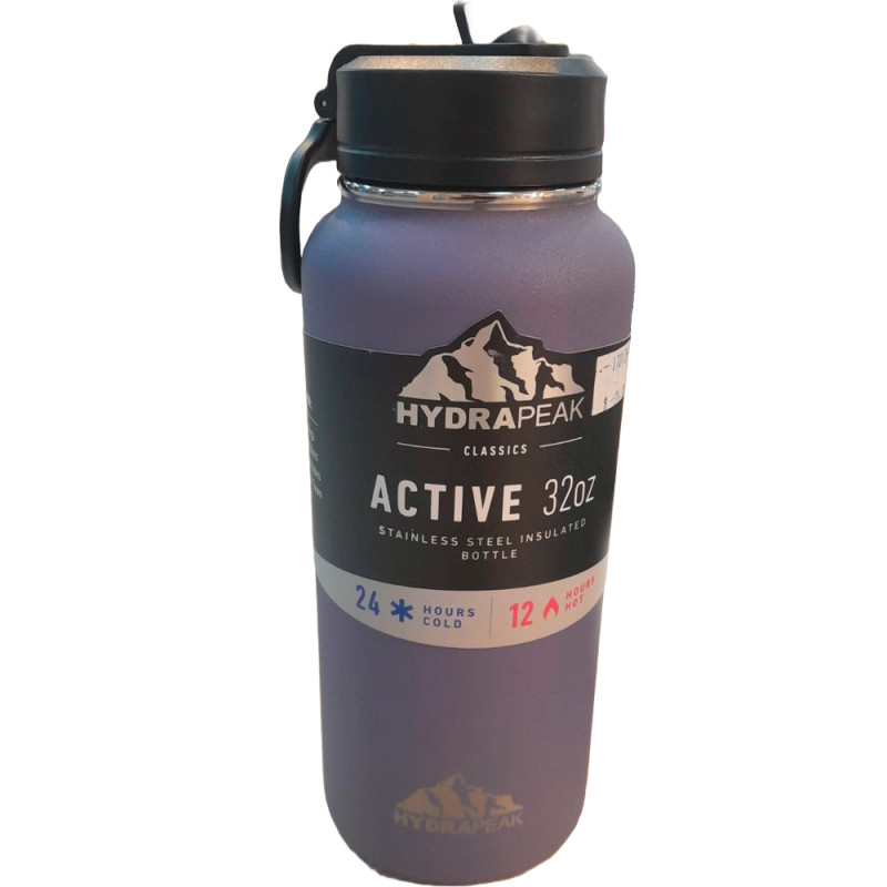 Garrafa Térmica Hydrapeak HP-WIDE-32-PLUM-STRAW 946ML - Plum