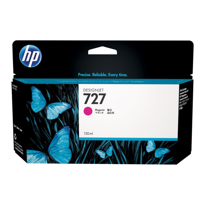 Cartucho HP 727 130ML Magenta - B3P20A