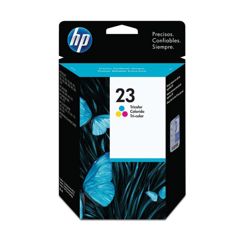 Cartucho HP 23 Color 30 ml - C1823D - 30 ml, 620 páginas Cartucho