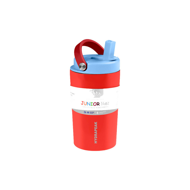 Garrafinha Escolar Hydrapeak HP-CUP14-RED-CL/RD 400ML - Vermelho