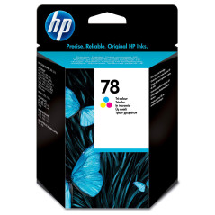 Cartucho HP 78 Color 19 ML C6578D - Cartucho Original HP