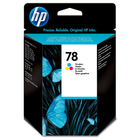 Cartucho HP 78 Color 19 ML C6578D - Cartucho Original HP