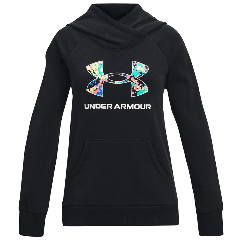 Moletom UNDER ARMOUR Feminina 1366399-001 YSM Rival Logo Black