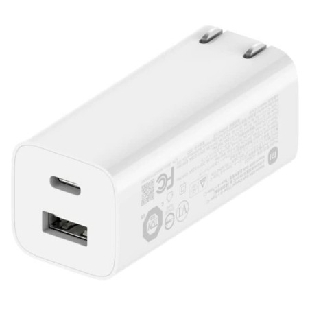 Carregador de Parede Xiaomi Mi 65W GAN USB-A+USB-C - 36012