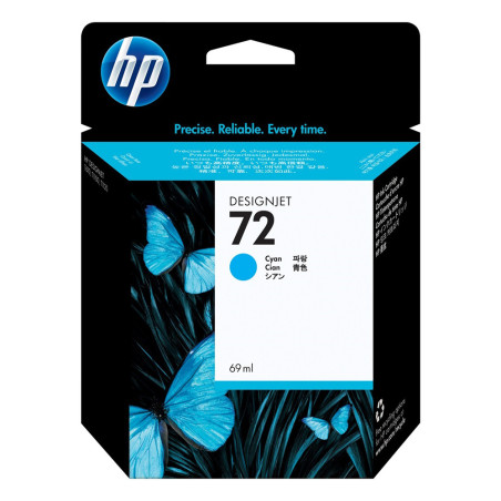 HP 72 Cyan Ink Cartridge - C9398A Ink Cartridge - Genuine HP Ink