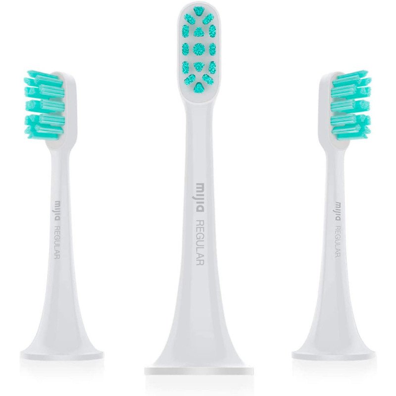 Cabeça De Escova De Dentes Elétrica Xiaomi (3 Pack, Standard) Cinza Claro - 16860