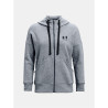 Moletom UNDER ARMOUR Feminina 1356400-036 XS Rival Fleece Fz Gray