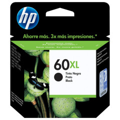 Cartucho HP 60XL Negro 13.5ML - CC641WL, alto rendimiento