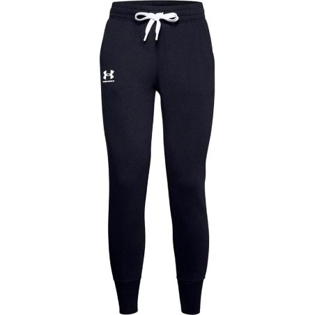 Jogger UNDER ARMOUR Feminina 1356416-001 SM Rival Fleece Black