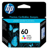 HP CC643WL 6.5ML Color Cartridge - Original HP 60 Pack