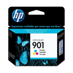 HP 901 Color Cartridge 13ML - CC656AL - Approx. 360 pages