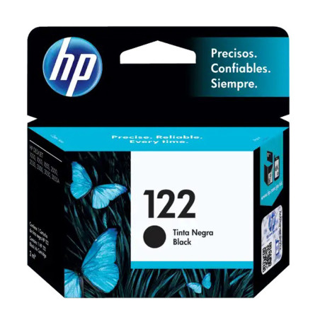Cartucho HP 122 2ML Preto - CH561HL